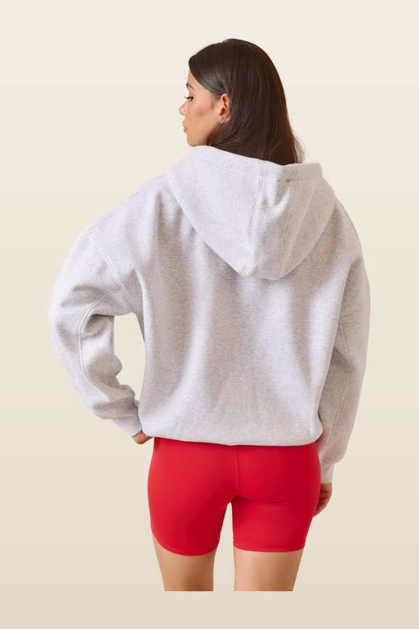 Zip Through Hoodie - Jalapeño — model back