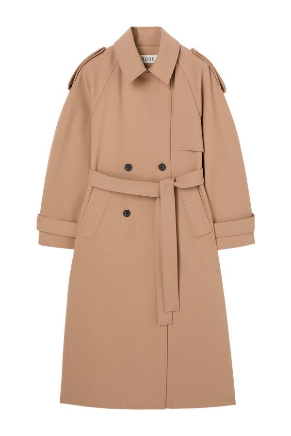 Oversized classic trench — packshot