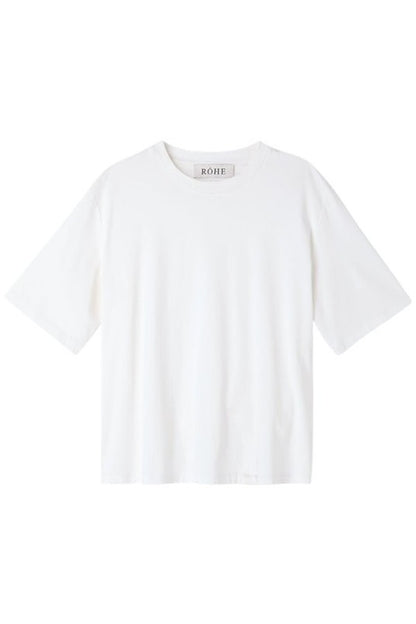 Oversized cotton silk t-shirt — packshot