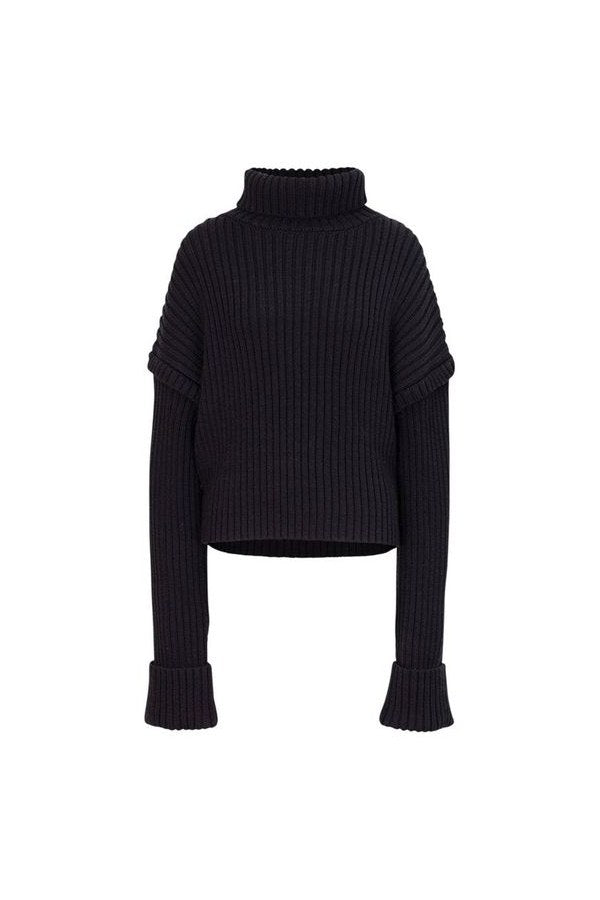 Oversized Ribbed Wool Sweater — packshot