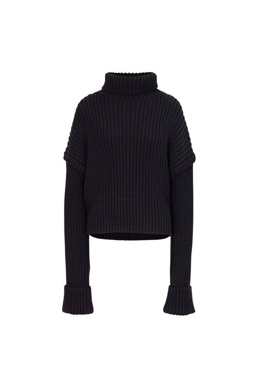 Oversized Ribbed Wool Sweater — packshot