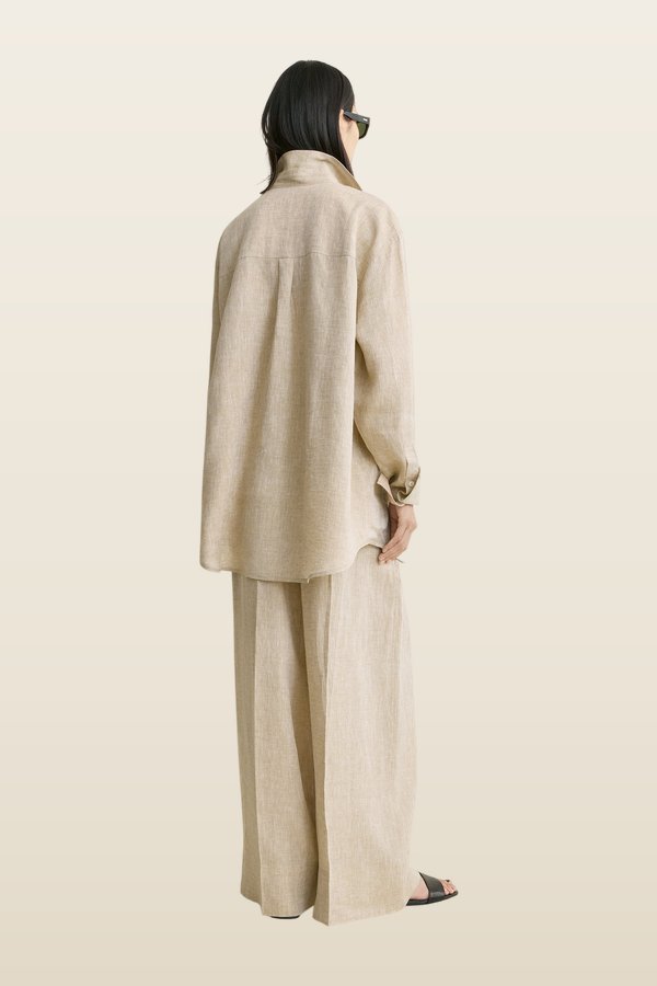 Oversized summer shirt natural — carry 4