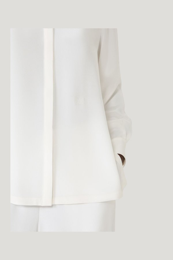 Silk crepe de chine shirt — carry 3
