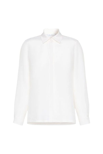 Silk crepe de chine shirt — packshot