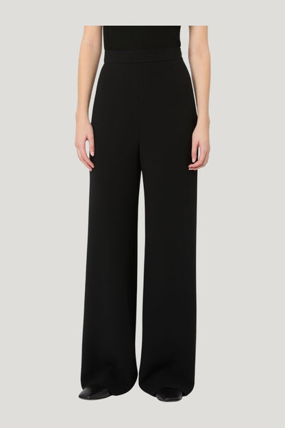 Cady wide-leg trousers — model side
