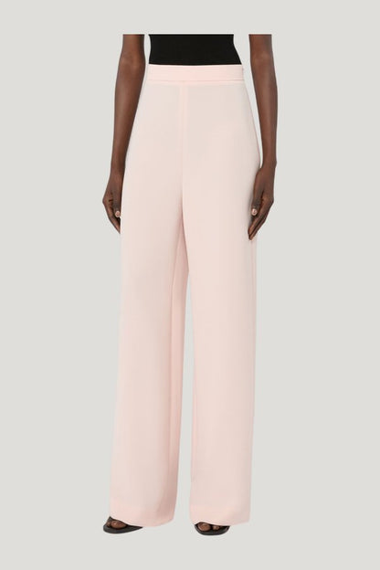 Cady wide-leg trousers — model side