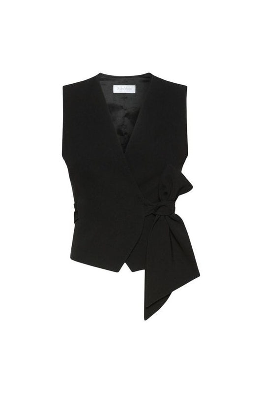 Compact cady cropped gilet — packshot