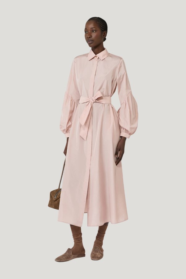 Taffeta shirt dress — carry 2