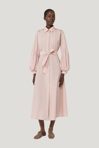 Taffeta shirt dress — carry 3