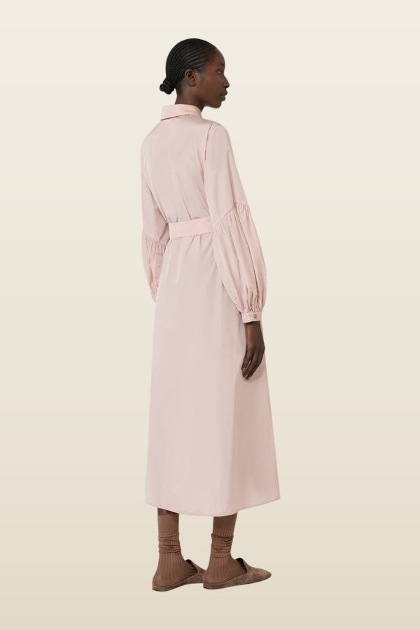 Taffeta shirt dress — carry 4