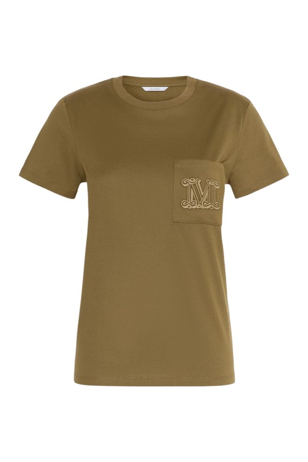 Cotton jersey T-shirt - KAKI — packshot