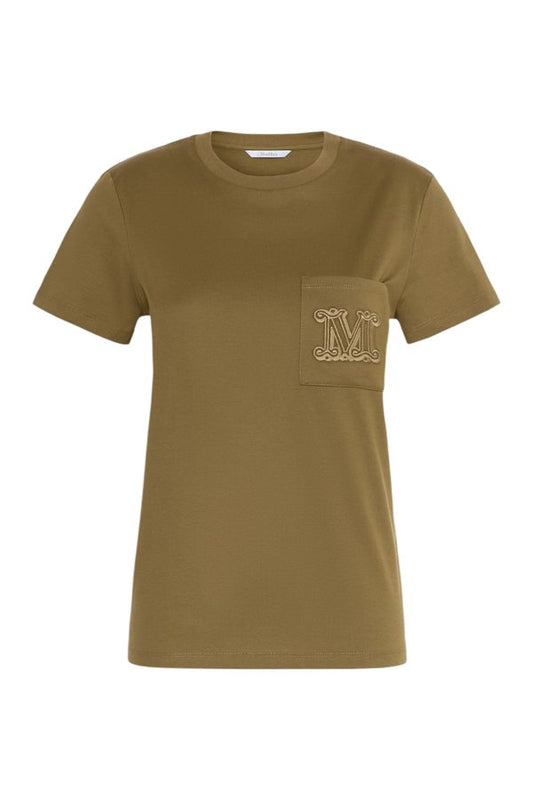 Cotton jersey T-shirt - KAKI — packshot