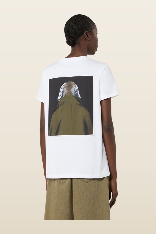 Iconic print-adorned jersey T-shirt — carry 4