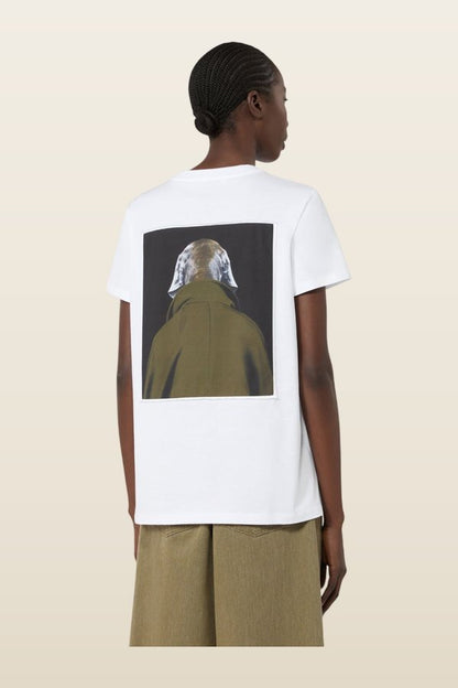Iconic print-adorned jersey T-shirt — carry 4