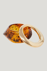 Resin bracelet set - GOLD — model front