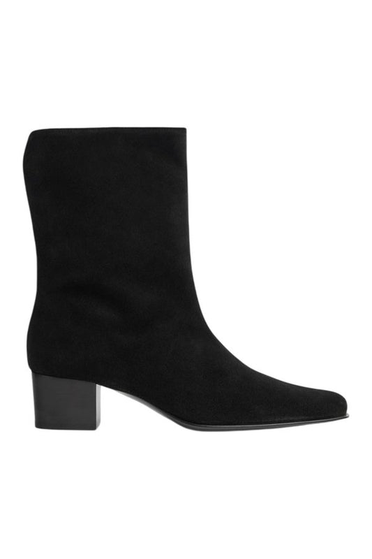 Pace Ankle Boot in Black Suede Leather — packshot