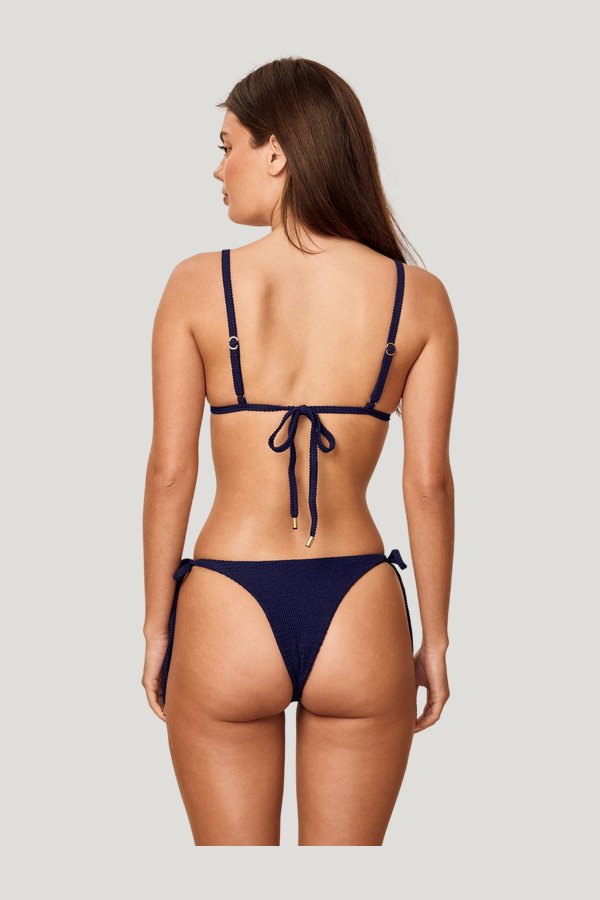 Palma Bottom - Midnight Crinkle — model side