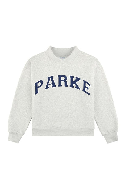 OG Varsity Mockneck - Classic Grey + Denim — packshot