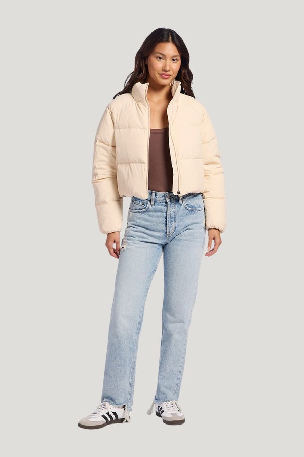 Peak Puffer Jacket — model front