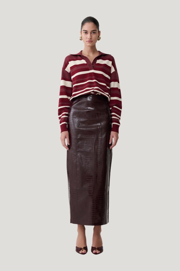Philly Stripe Long Sleeve Knit Jumper — carry 2