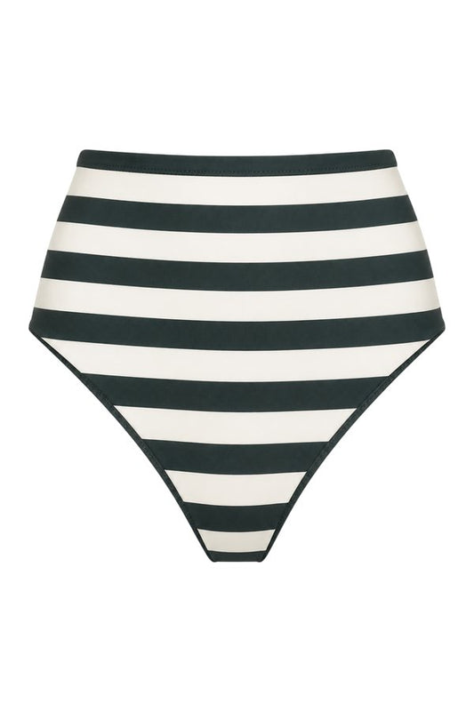 Poppy Bikini Bottom - Forest Stripe (Embodee™) — packshot