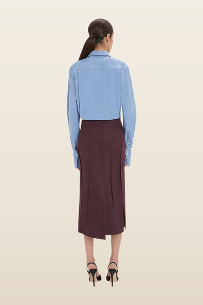 Pressed Skirt — model back