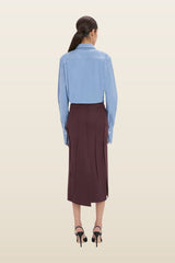 Pressed Skirt — model back