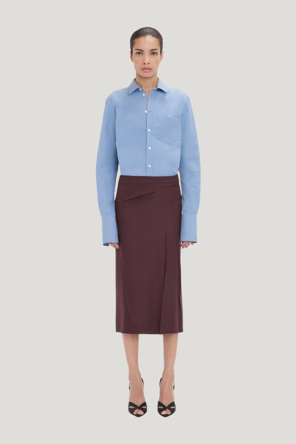 Pressed Skirt — model front