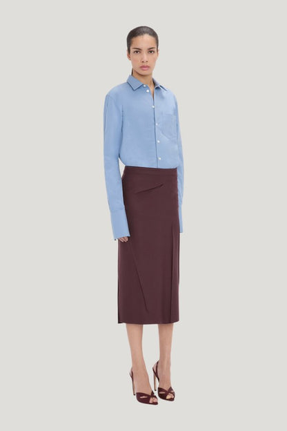Pressed Skirt — model side