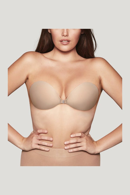 Push Up Adhesive Bra — model front
