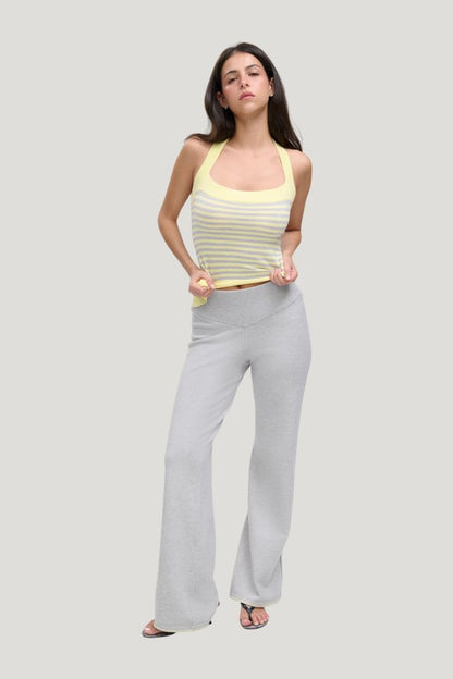 Quinn Knit Pants - Echo — model front