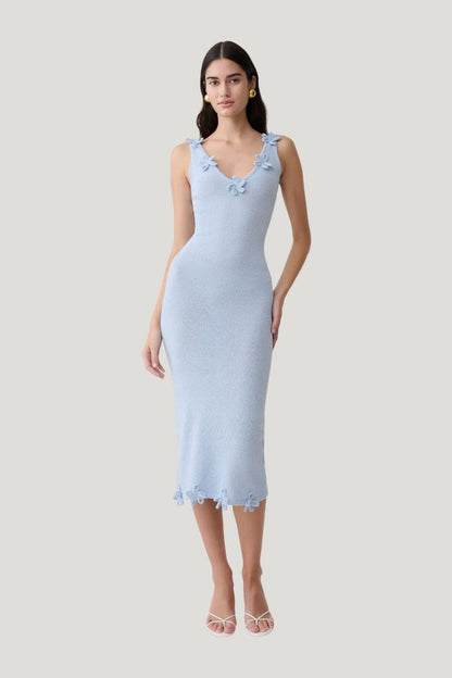 Rachael Knit Midi Dress — model front