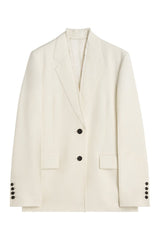 Raw lapel jacket — packshot