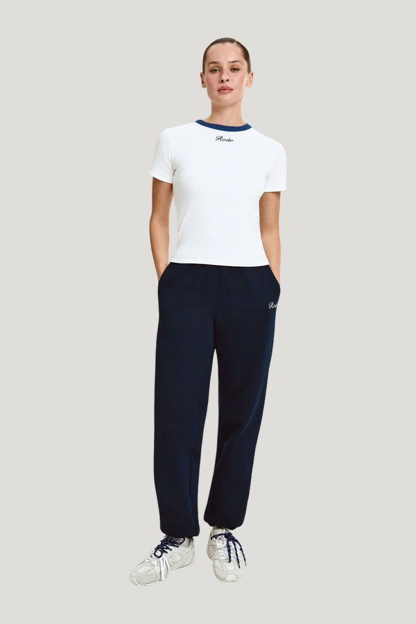 Ribbed T-Shirt — model front
