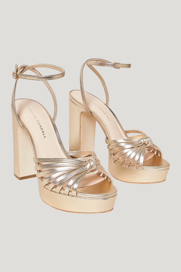 Loeffler Randall Rivka Platform Sandal — model front
