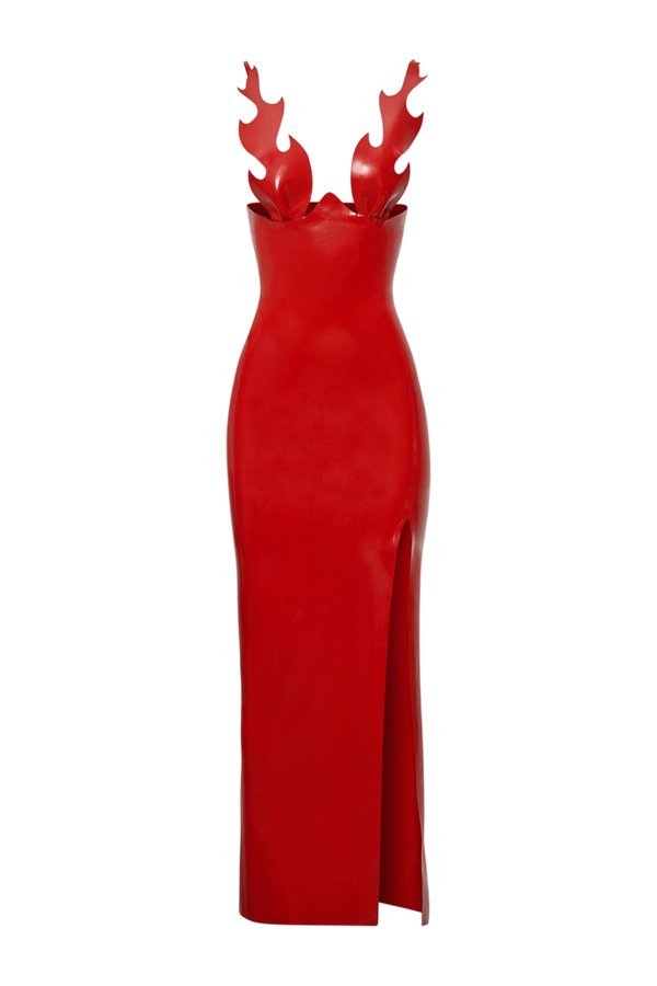 Roast Latex Dress — packshot