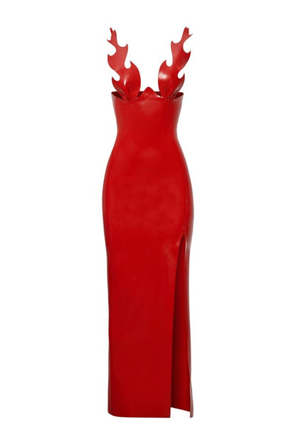 Roast Latex Dress — packshot
