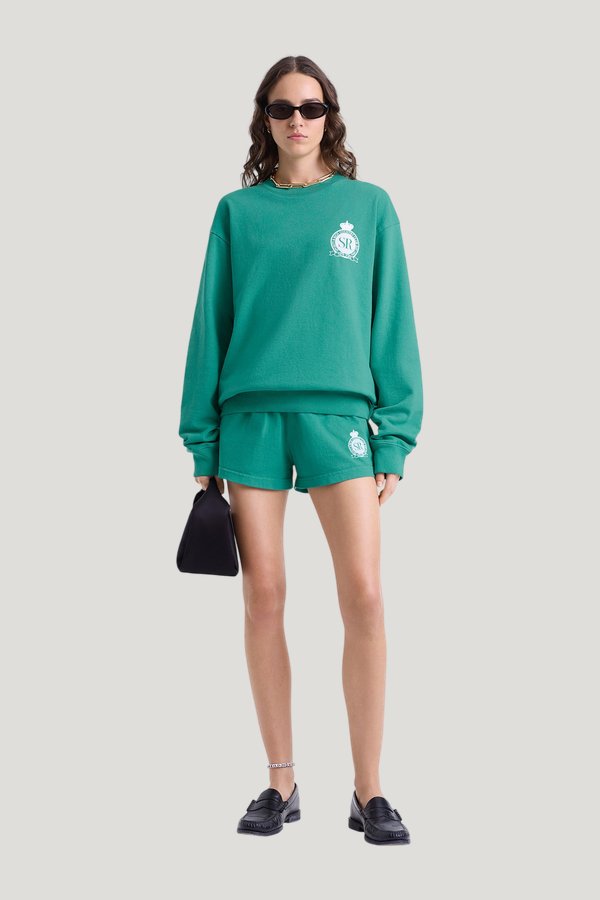 Royal Club Crewneck — model front
