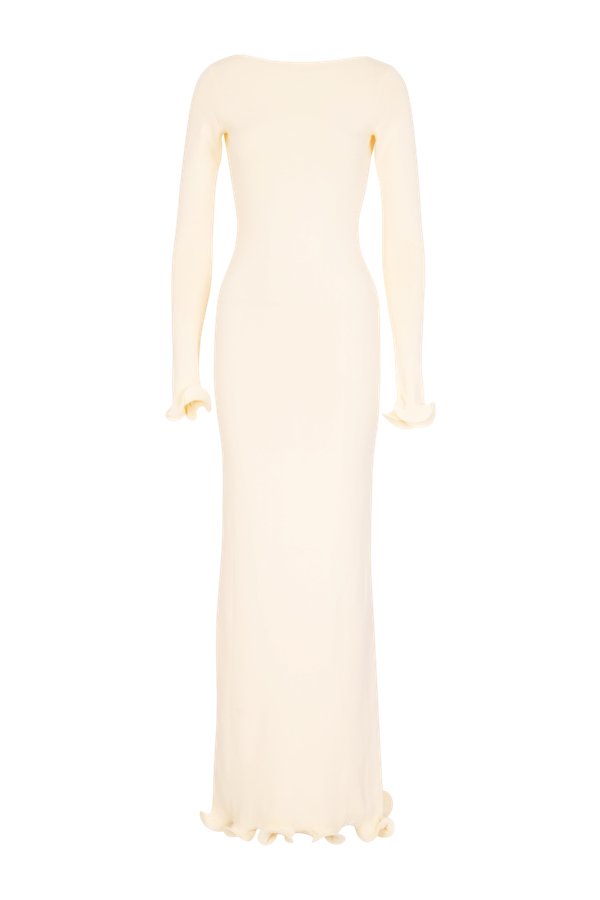 Ruffle Hem Maxi Dress — packshot