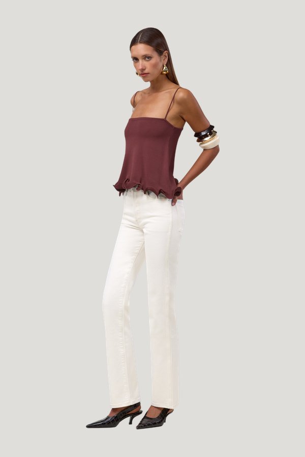 Ruffle Hem Tank Top — carry 3