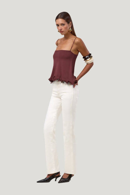 Ruffle Hem Tank Top — carry 3