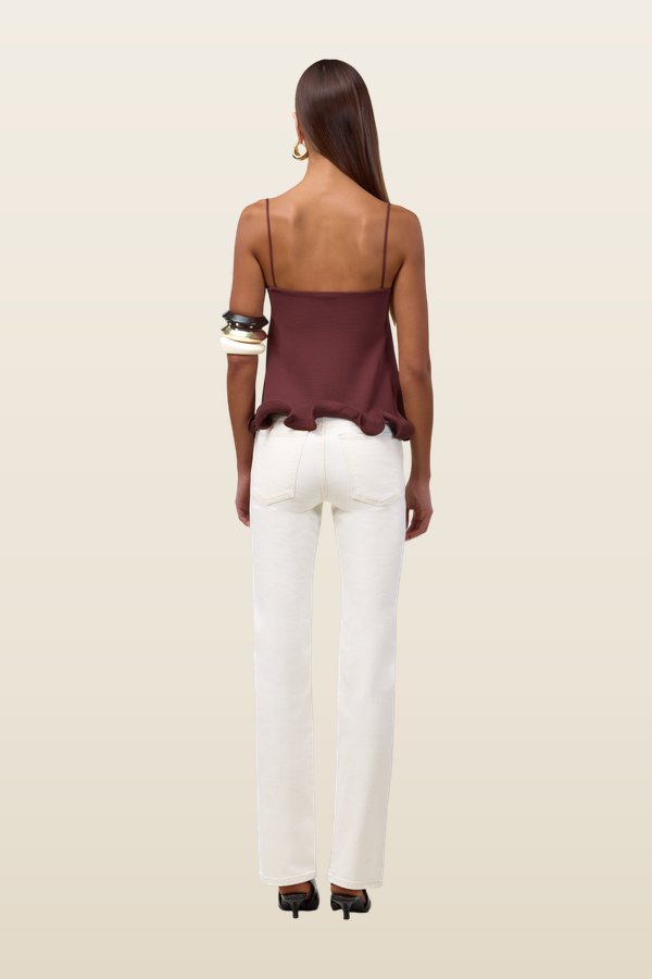 Ruffle Hem Tank Top — carry 4