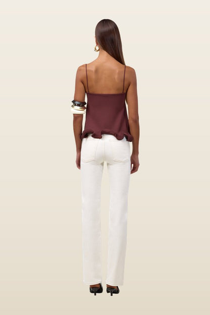 Ruffle Hem Tank Top — carry 4