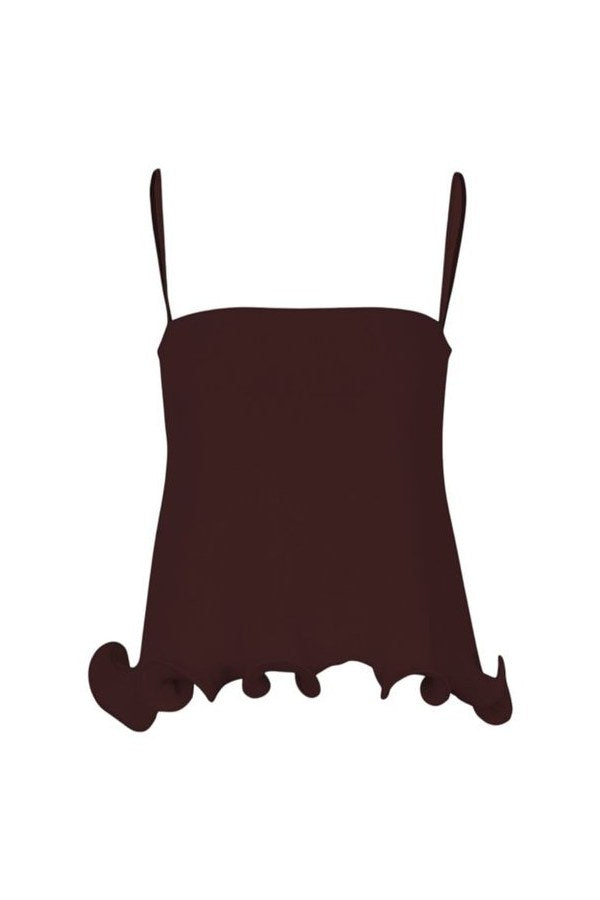 Ruffle Hem Tank Top — packshot