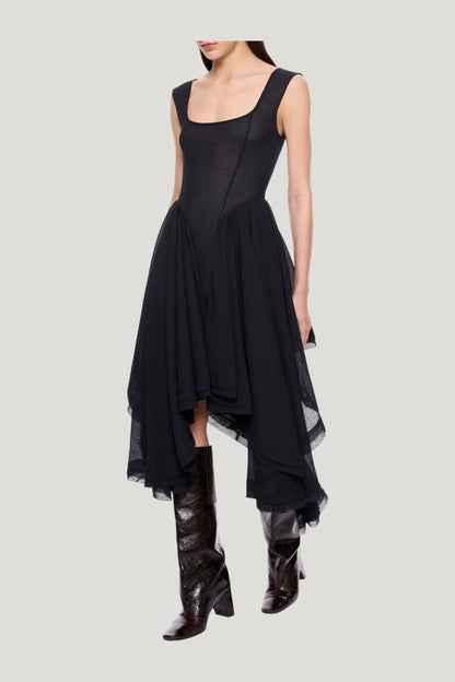 Ruffled Hem Cocktail Dress — carry 3