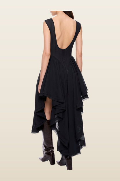 Ruffled Hem Cocktail Dress — carry 4