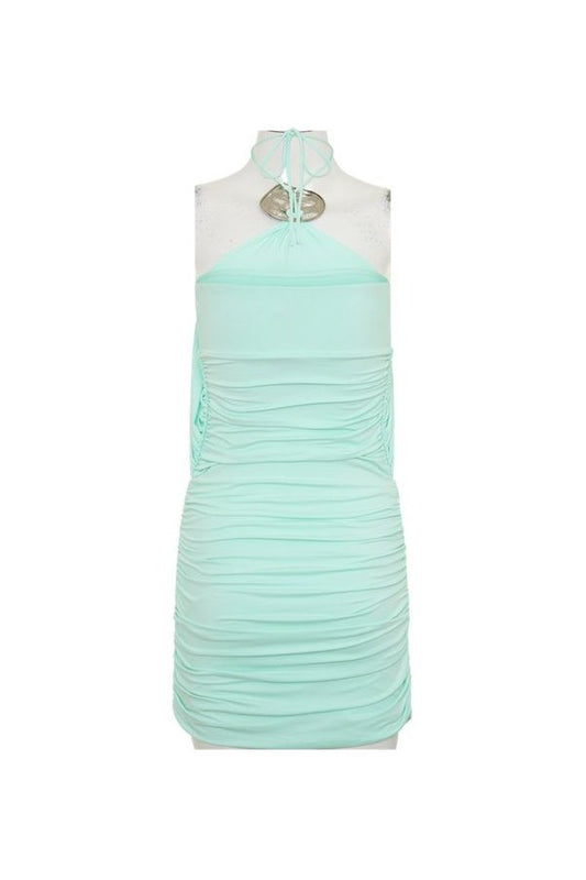 Sade Halter With Hardware Mini Dress — packshot