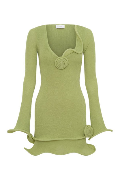 Samira Knit Long Sleeve Mini Dress — packshot