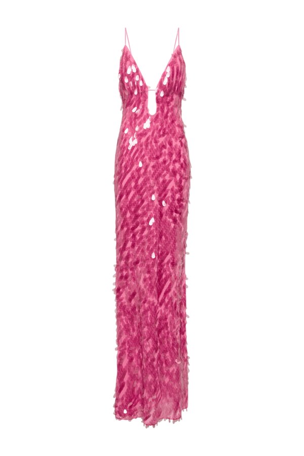 The Sapphire Sequin Dress — packshot