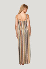 Sayulita Dress - Porto Cervo Multi — model side